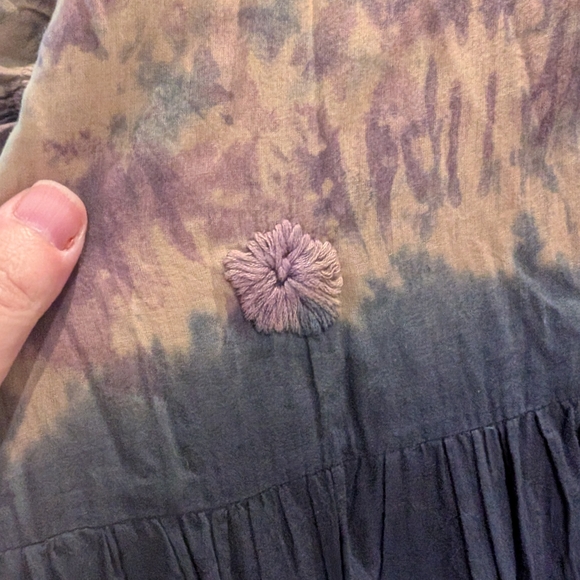 Multicolor Tie-Dye Dress - Picture 4 of 7